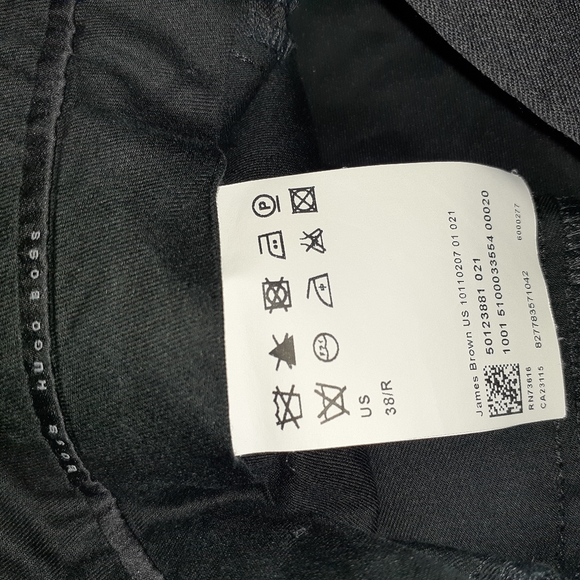 Hugo Boss Straight Leg Dress Pants 100% VirginWool - Picture 3 of 3